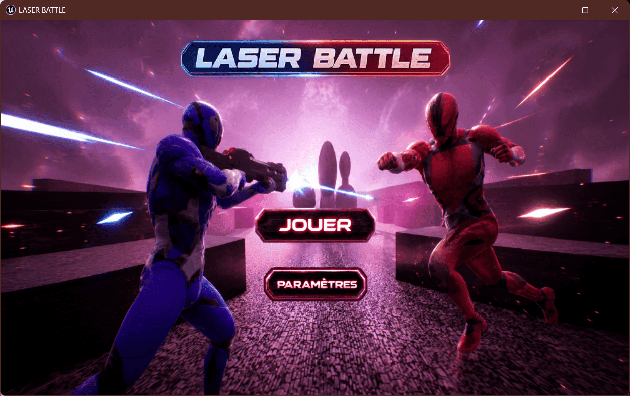 Capture d'écran de Laser Battle