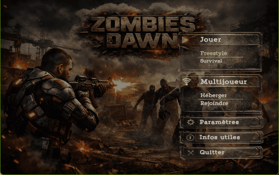 Capture d'écran de Zombies Dawn